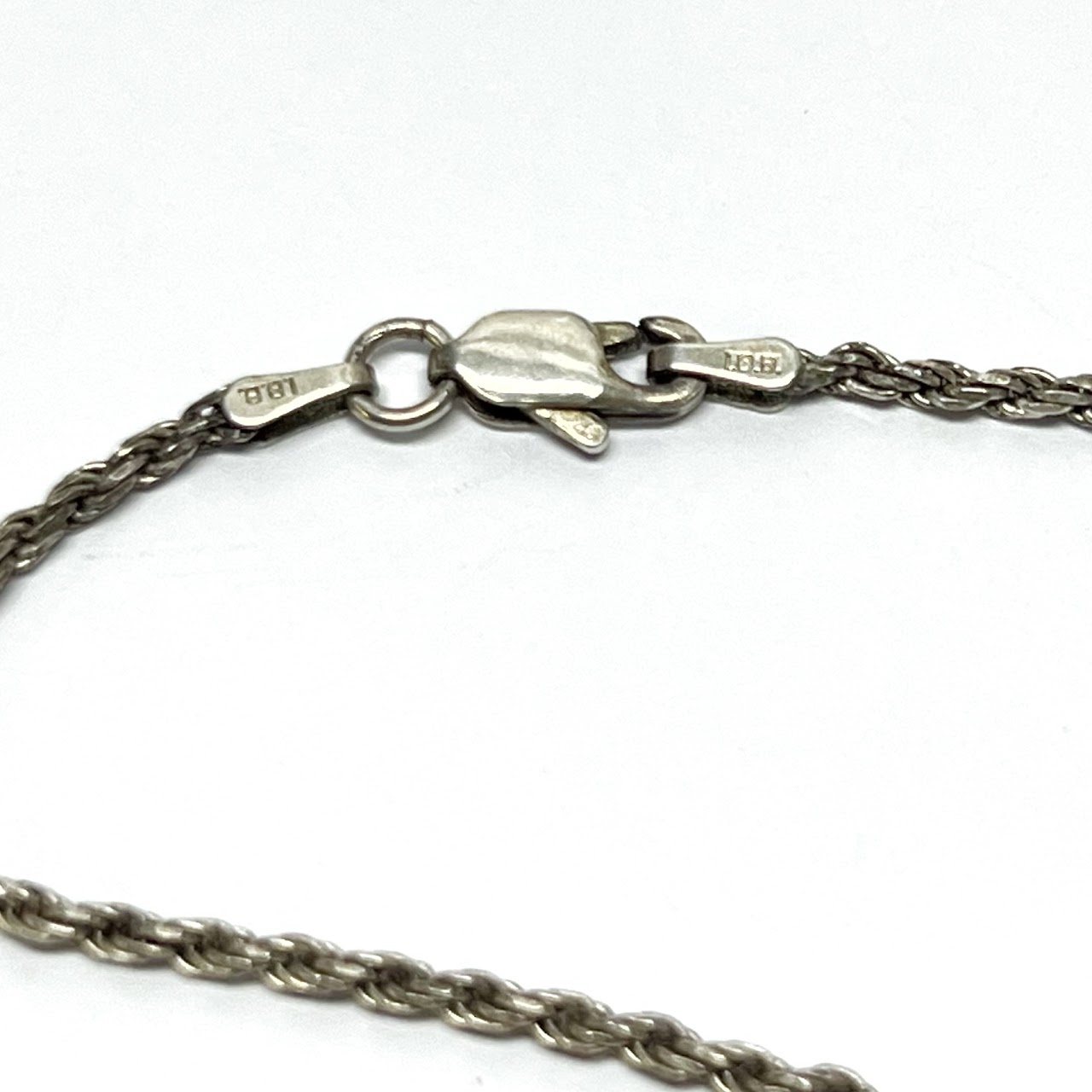 Sterling Silver Frog Pendant Necklace