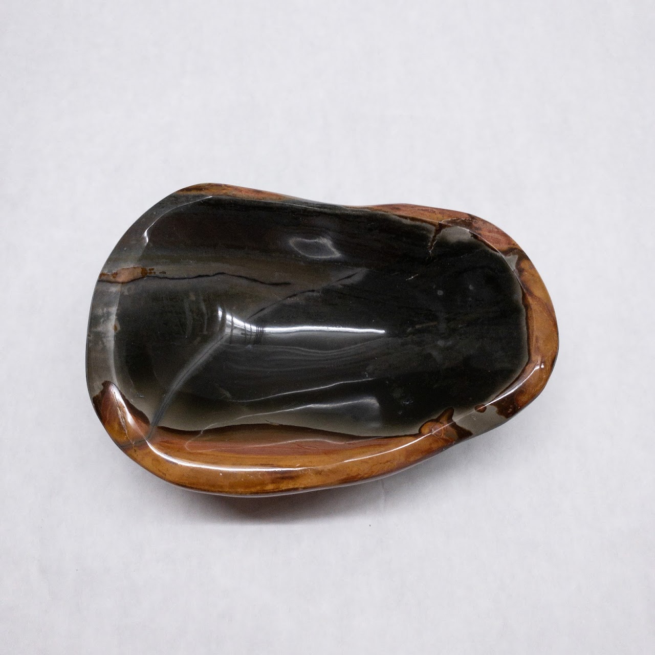 Polished Stone Decorative Dish