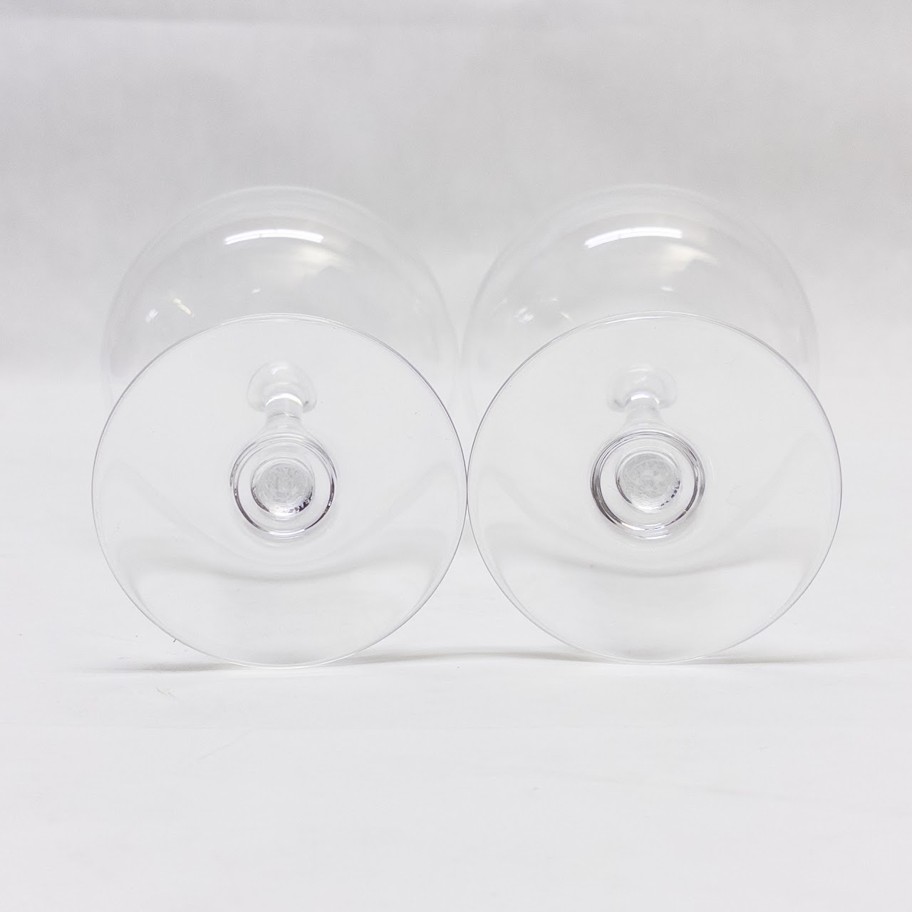 Baccarat Perfection Coupe Glass Pair # 3