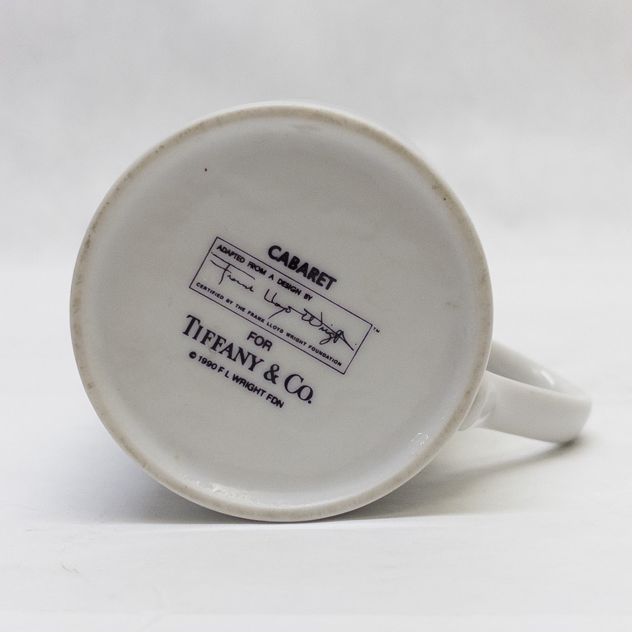 Tiffany & Co. Frank Lloyd Wright Cabaret Mug