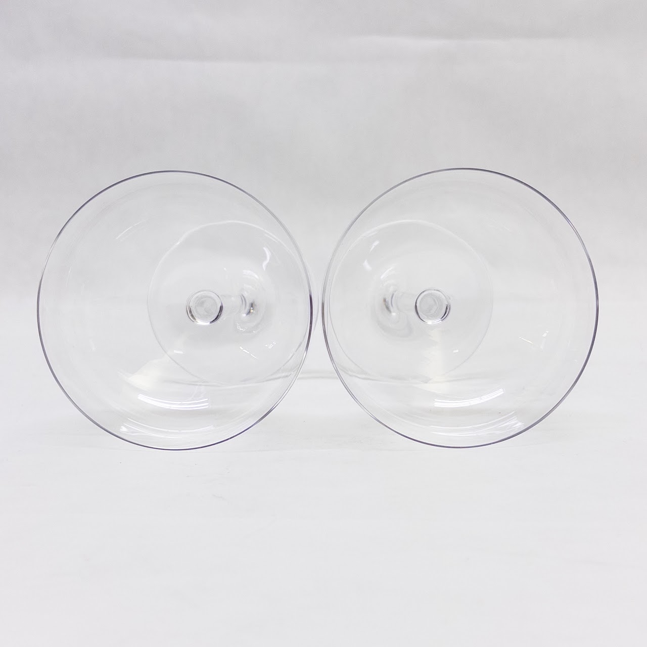 Baccarat Perfection Coupe Glass Pair # 1