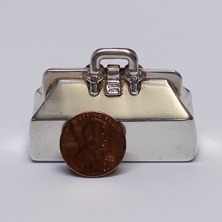 Tiffany & Co. Sterling Silver Doctor's Bag Pillbox