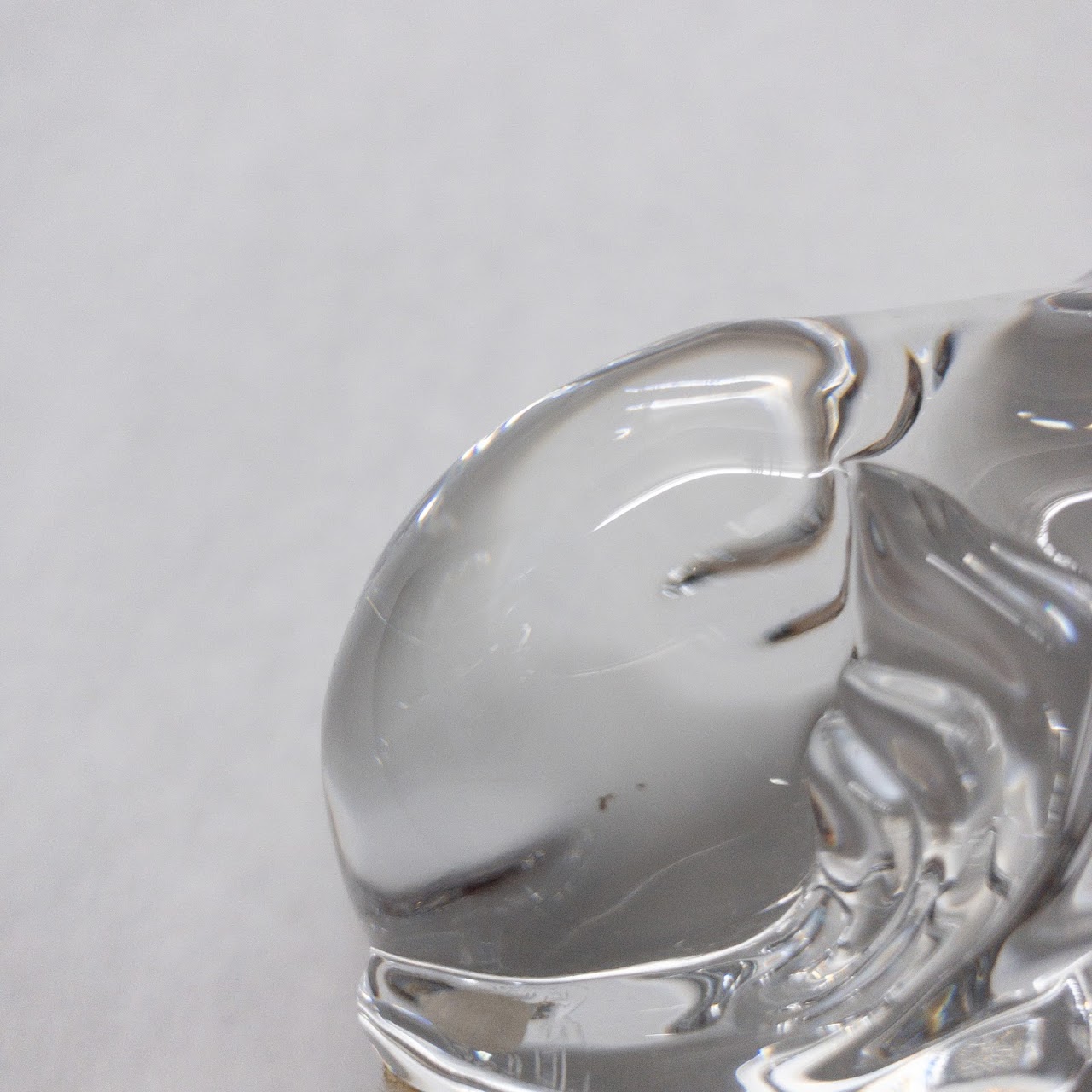 Baccarat Crystal Unicorn Paperweight