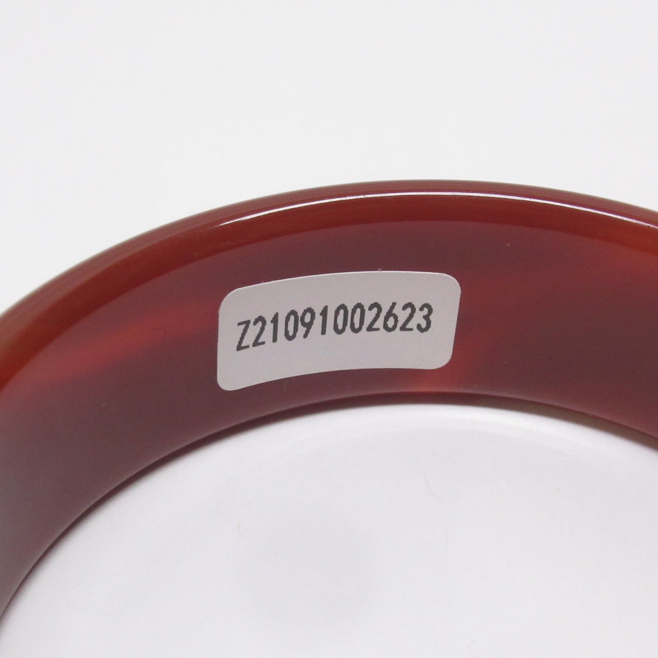 Red Jade Bangle