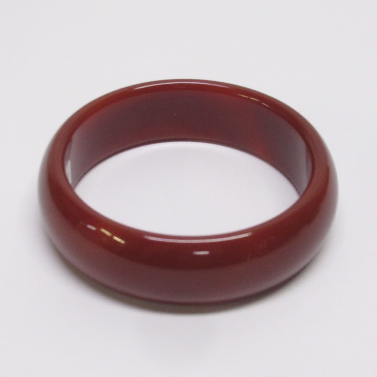 Red Jade Bangle