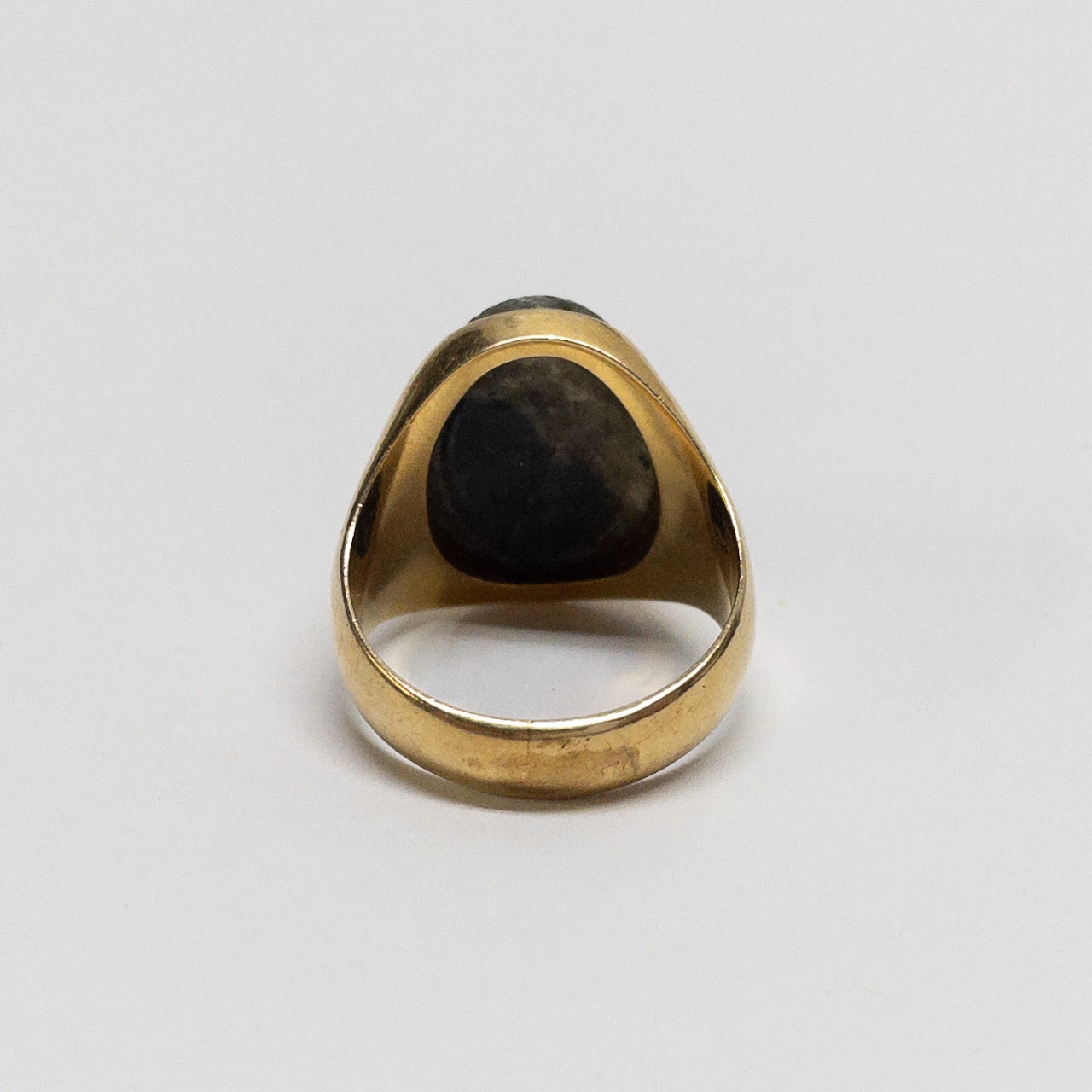 14K Gold Scarab Ring