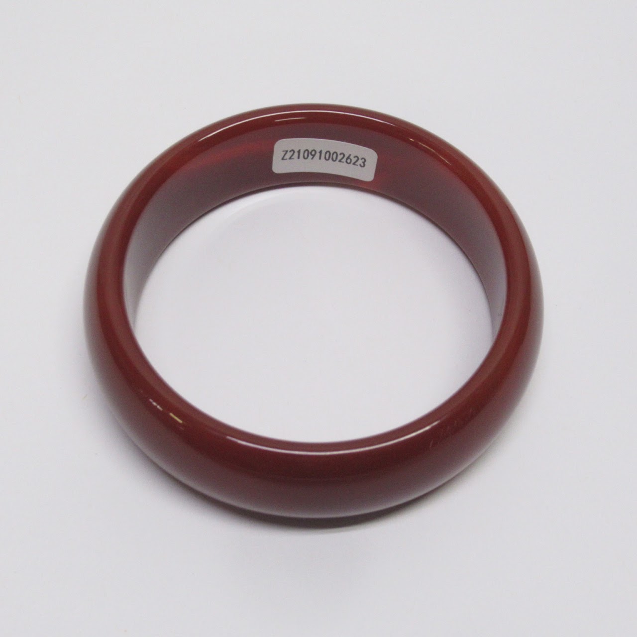 Red Jade Bangle