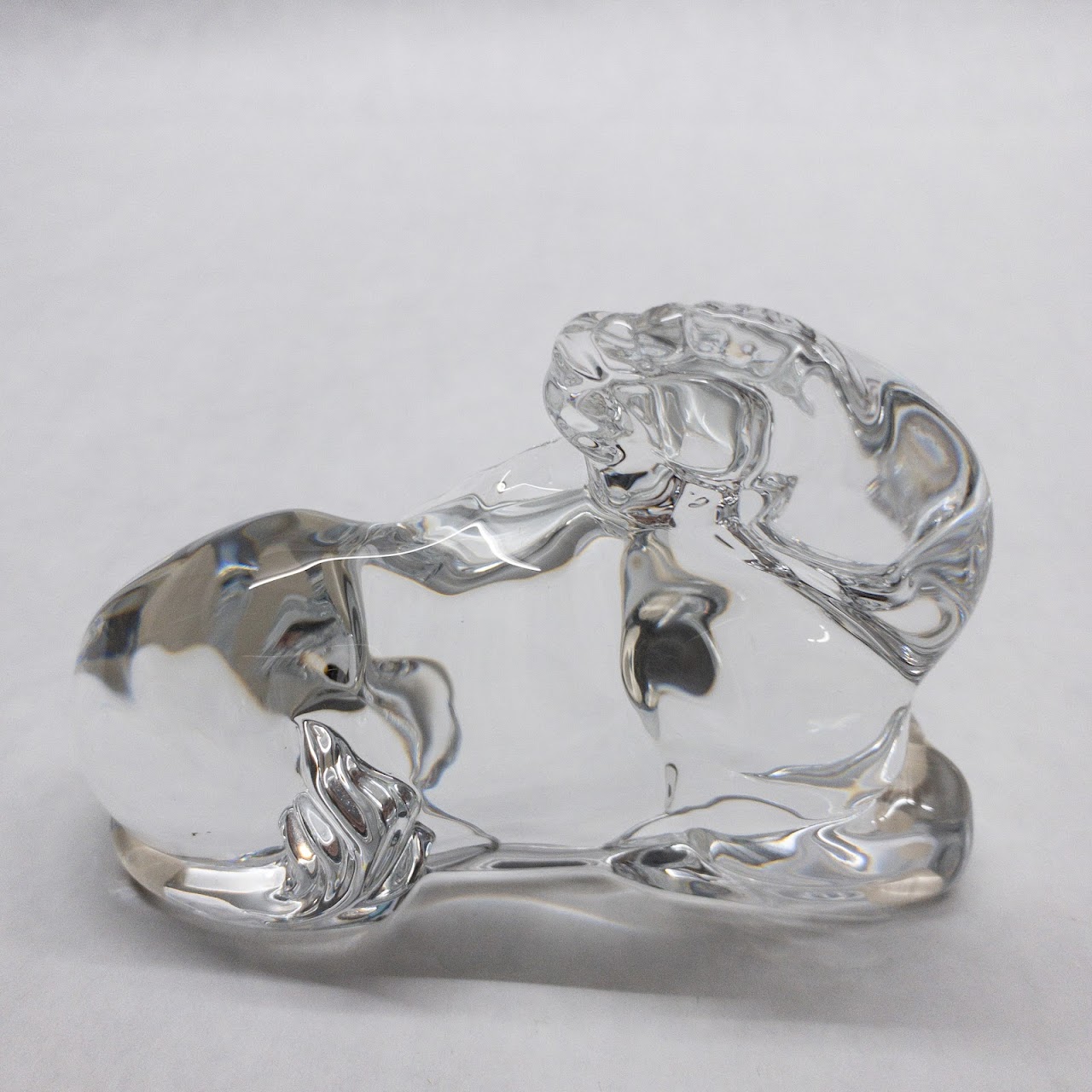 Baccarat Crystal Unicorn Paperweight