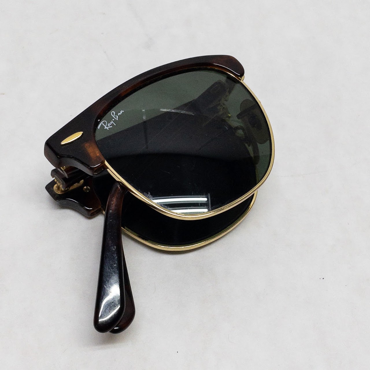 Ray Ban Folding Clubmaster Sunglasses