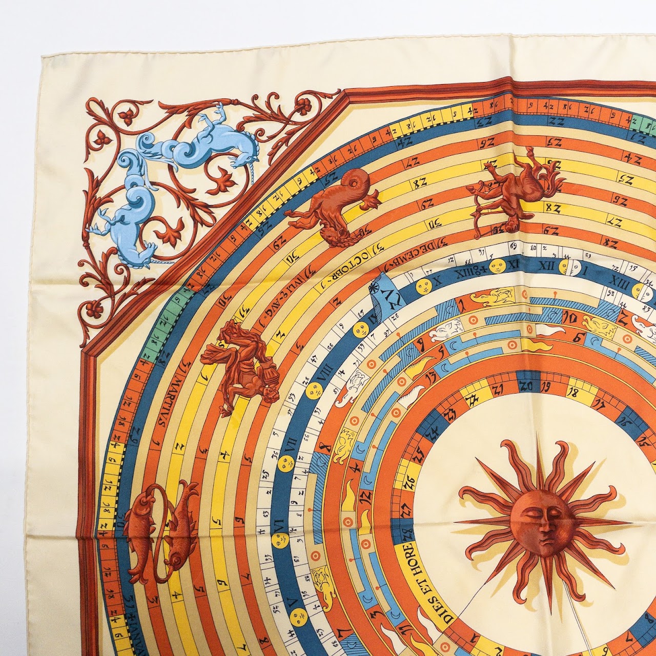 Hermès Silk Zodiac Scarf