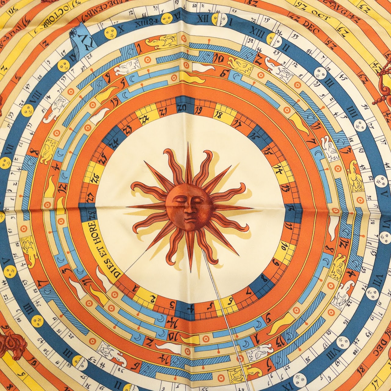 Hermès Silk Zodiac Scarf