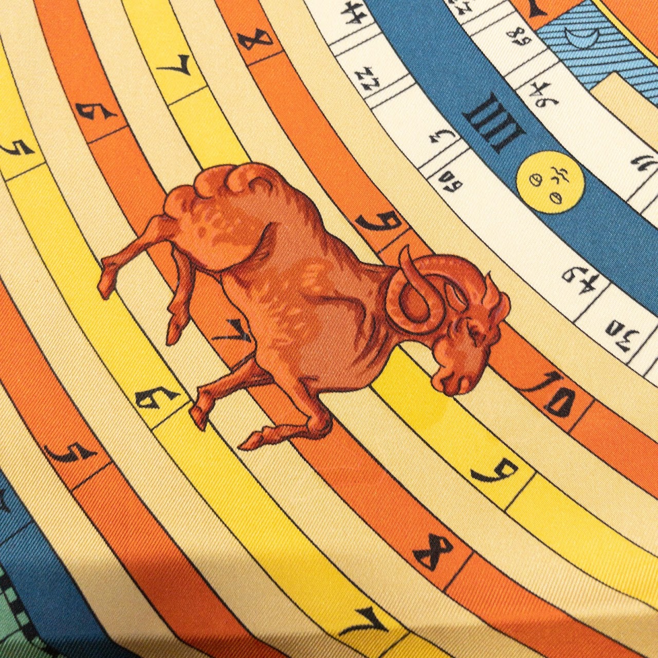 Hermès Silk Zodiac Scarf