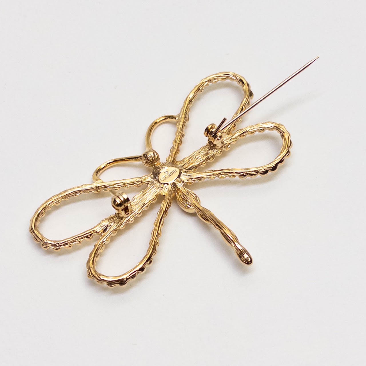 Givenchy Mint Vintage Butterfly Brooch