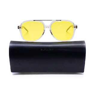 Saint Laurent 'New Wave' SL-545 Beige Prescription Sunglasses