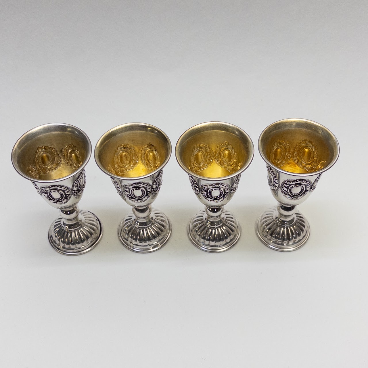 Sterling Silver Apertif Cup Set