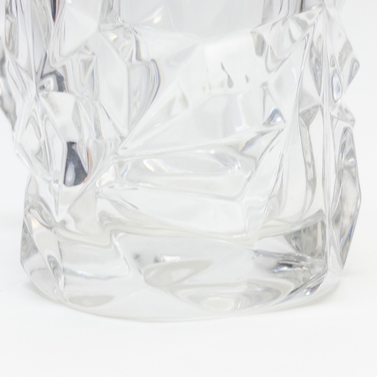 Tiffany & Co. Rock Cut Crystal Mug