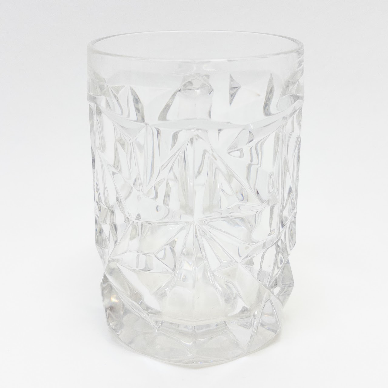 Tiffany & Co. Rock Cut Crystal Mug