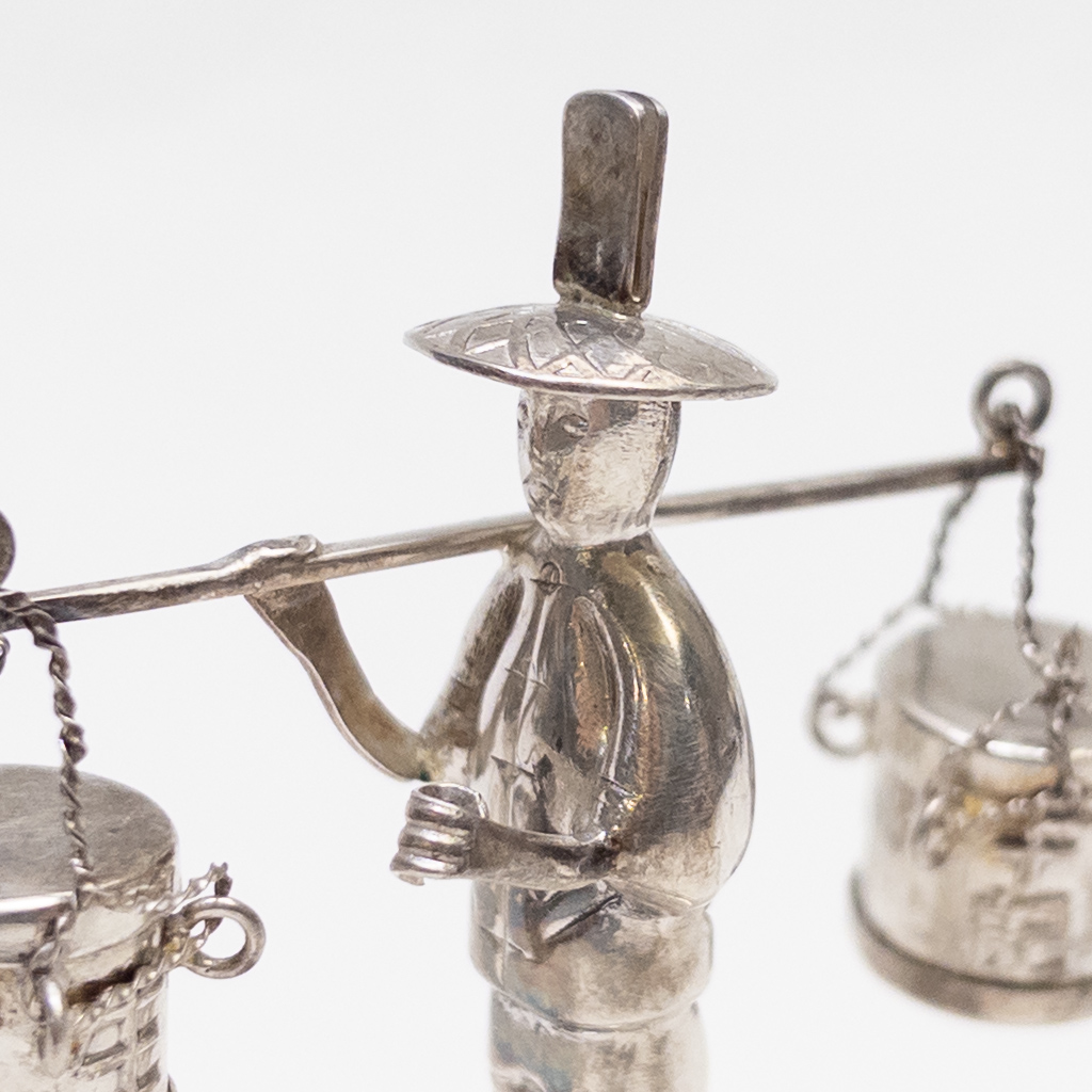 Sterling Silver Figurine Miniature