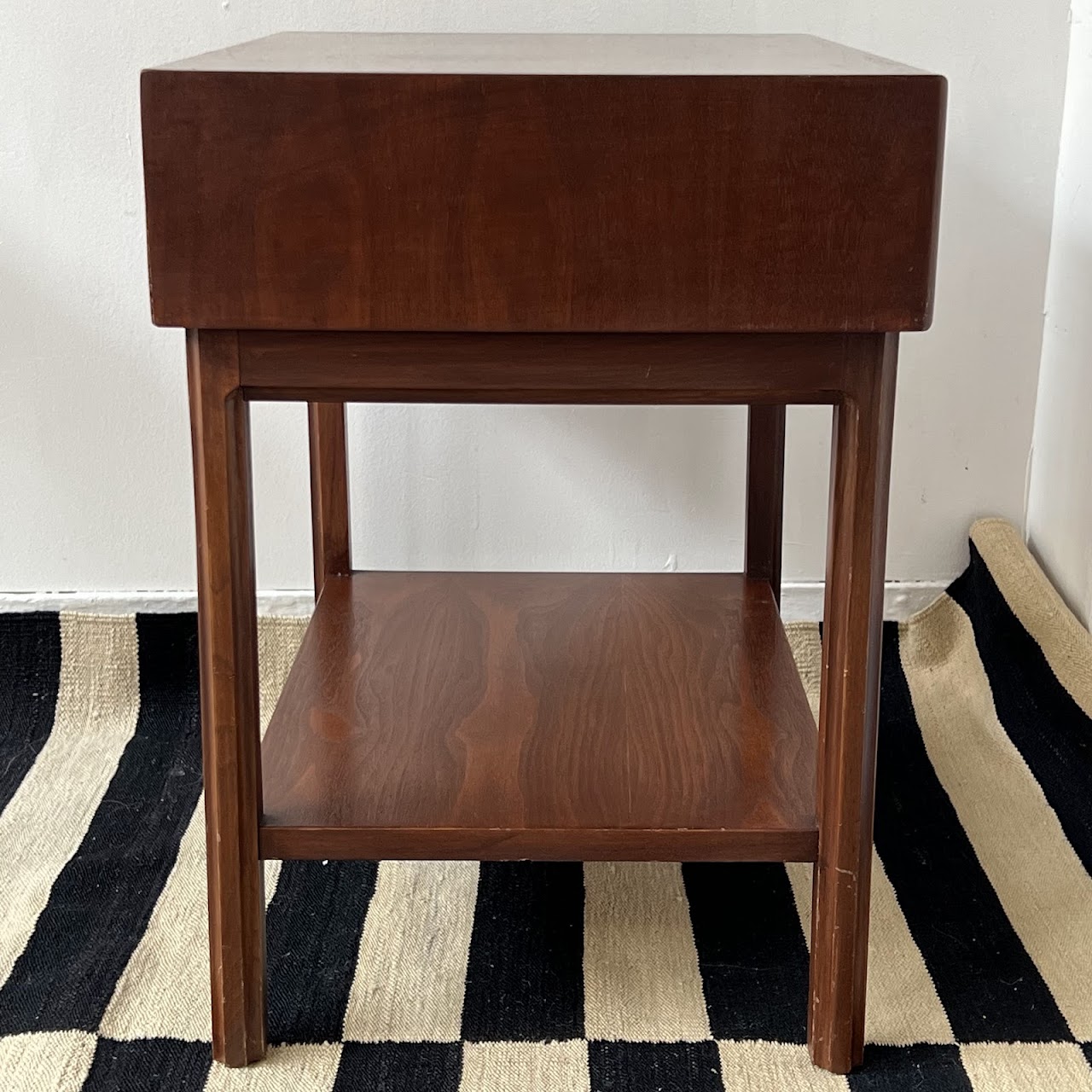 Jack Cartwright for Founders Mid-Century Walnut Side Table