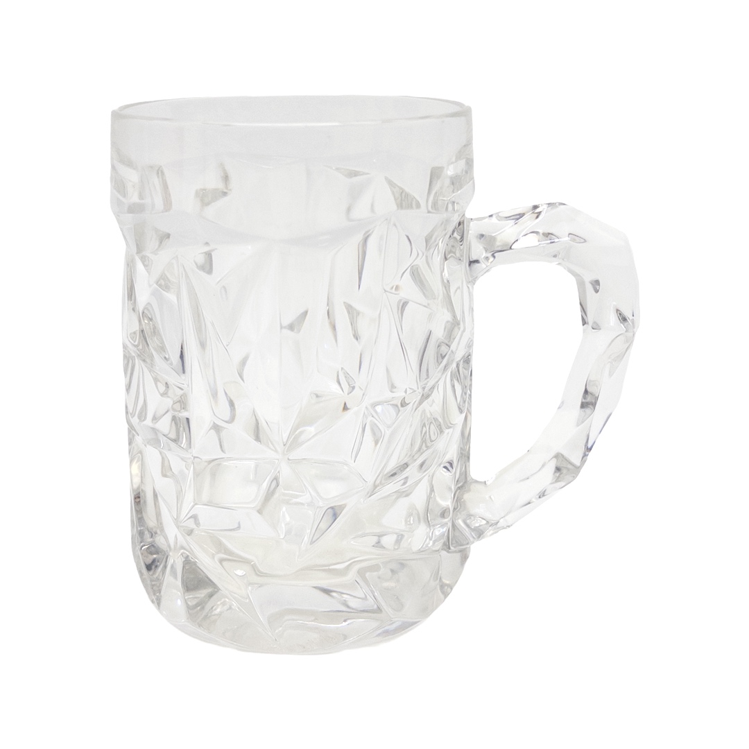 Tiffany & Co. Rock Cut Crystal Mug