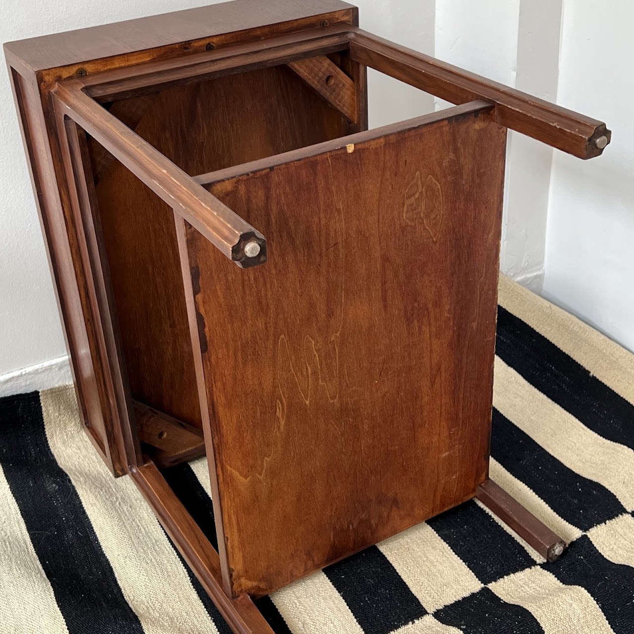 Jack Cartwright for Founders Mid-Century Walnut Side Table