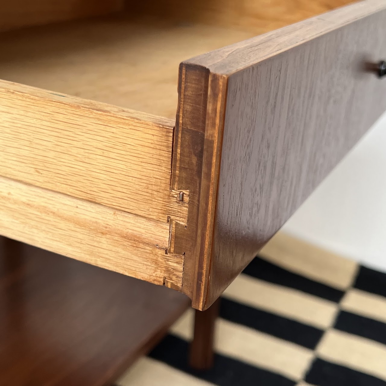 Jack Cartwright for Founders Mid-Century Walnut Side Table