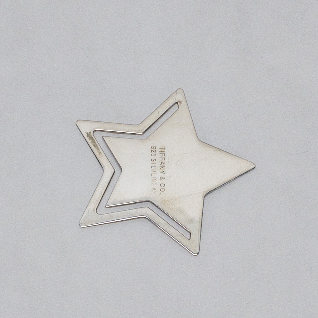 Tiffany & Co. Sterling Silver Star Book Mark