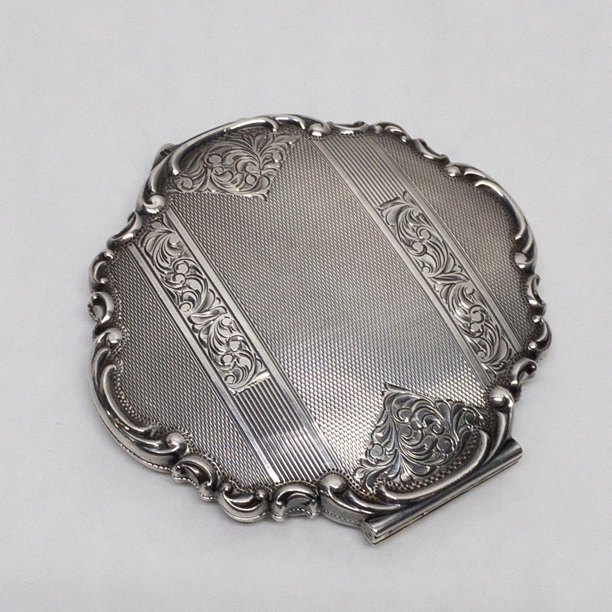 Sterling Silver Antique Compact