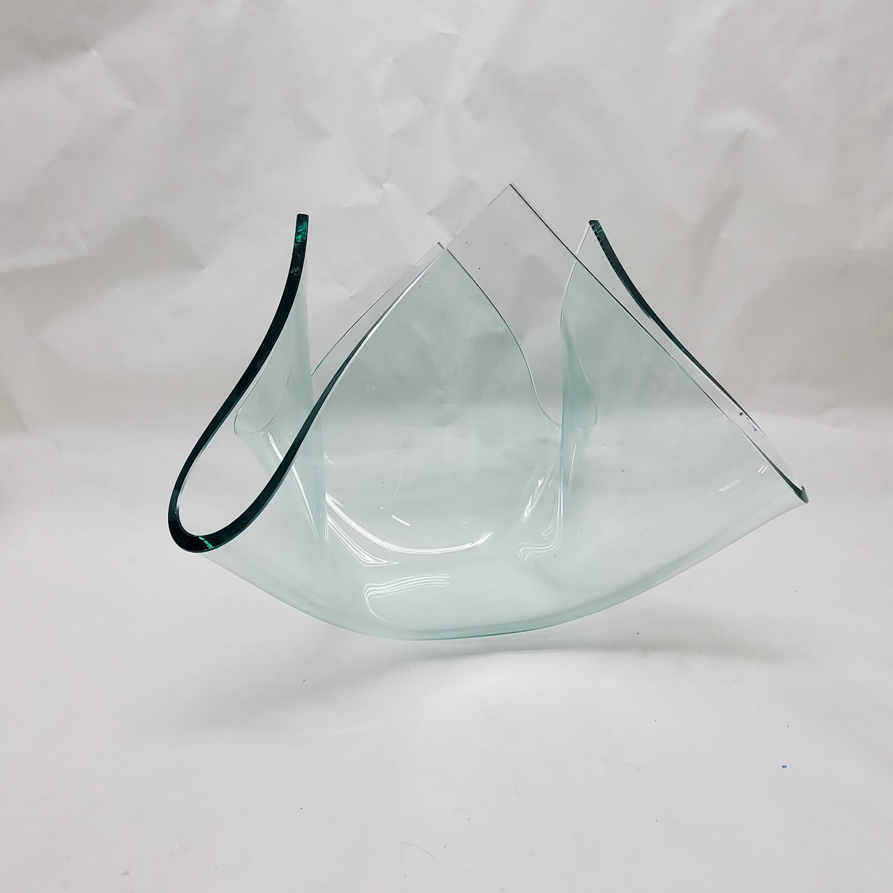 Tempered Folded Glass Bowl