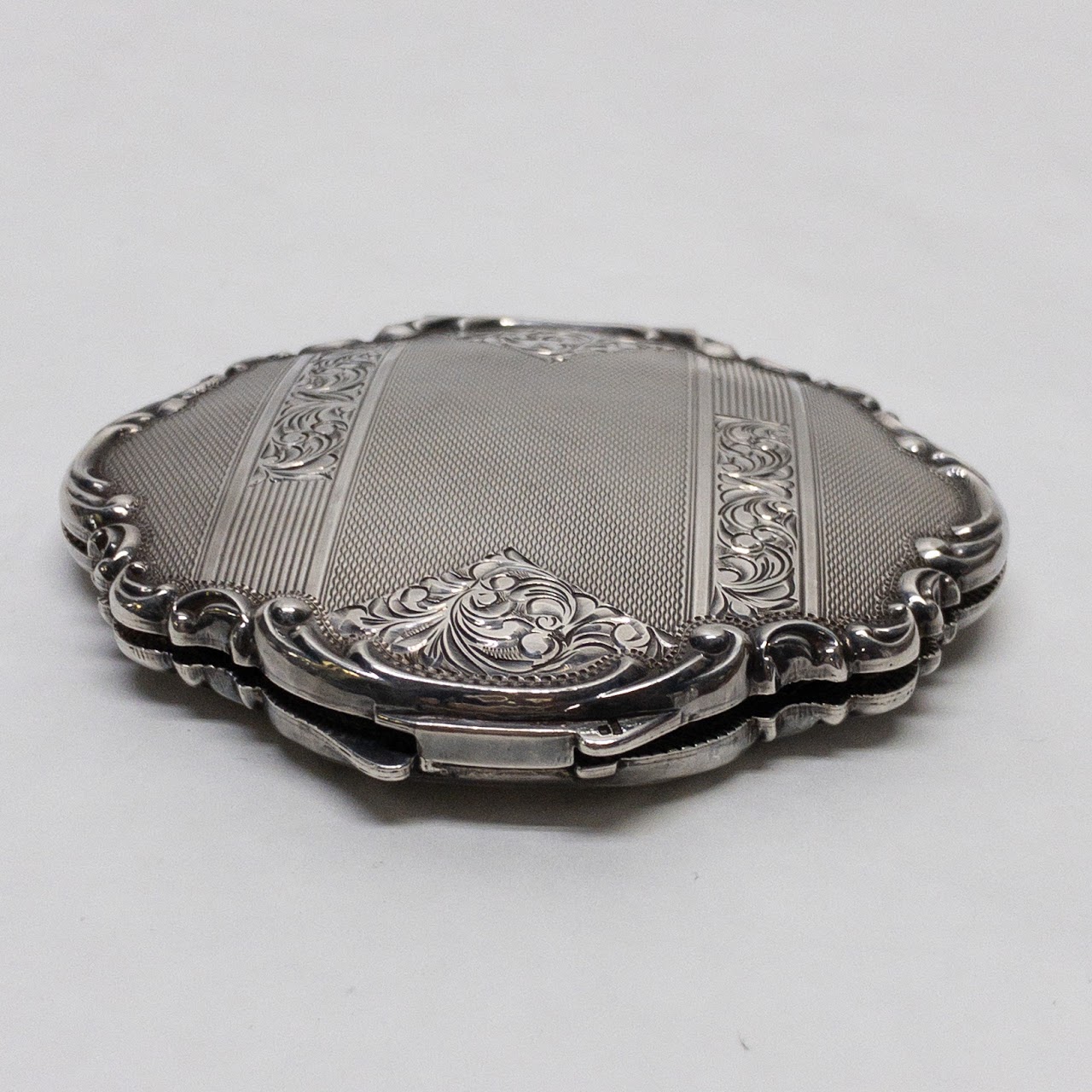 Sterling Silver Antique Compact