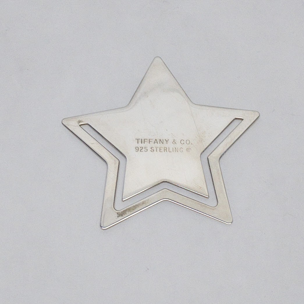 Tiffany & Co. Sterling Silver Star Book Mark