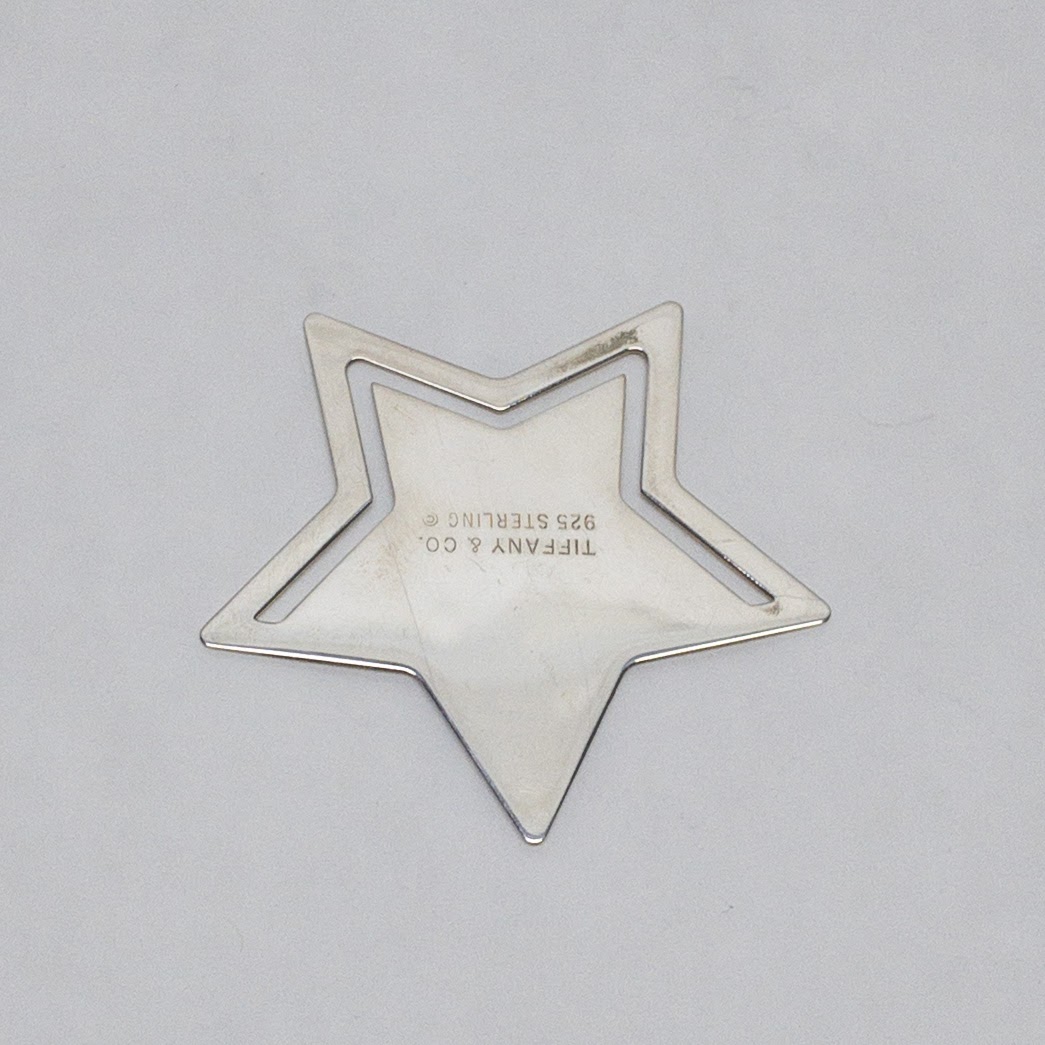 Tiffany & Co. Sterling Silver Star Book Mark