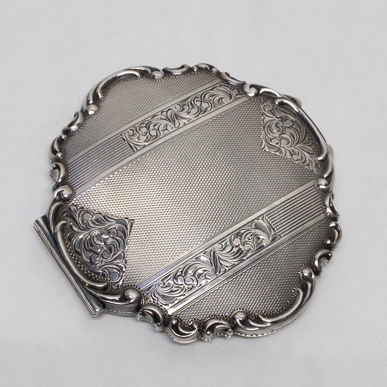 Sterling Silver Antique Compact