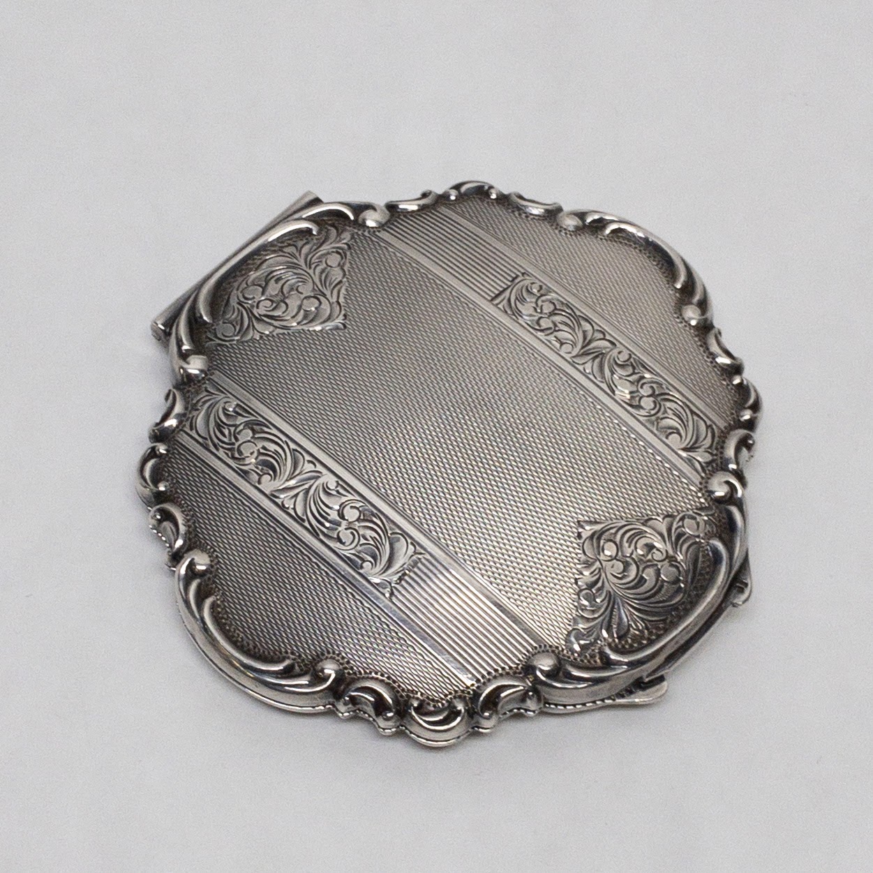 Sterling Silver Antique Compact