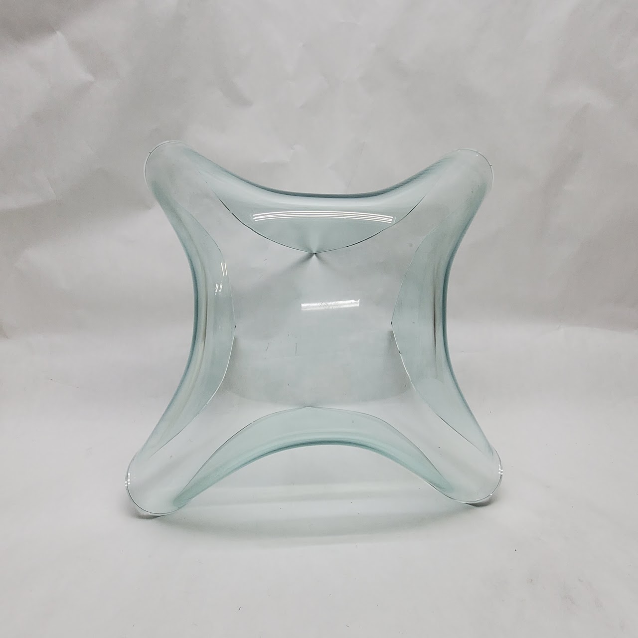 Tempered Folded Glass Bowl