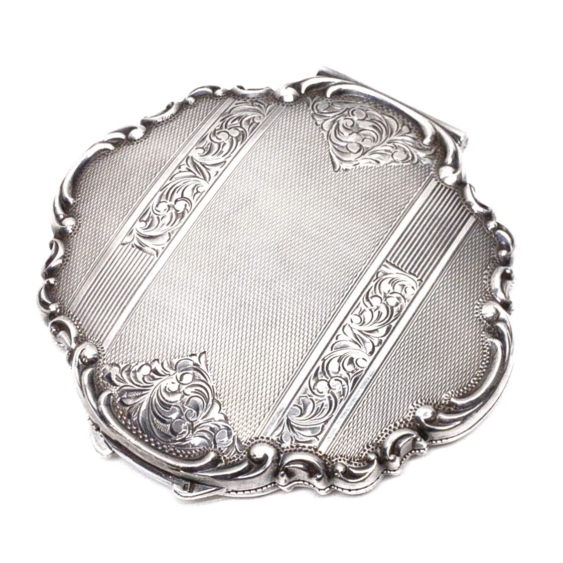 Sterling Silver Antique Compact