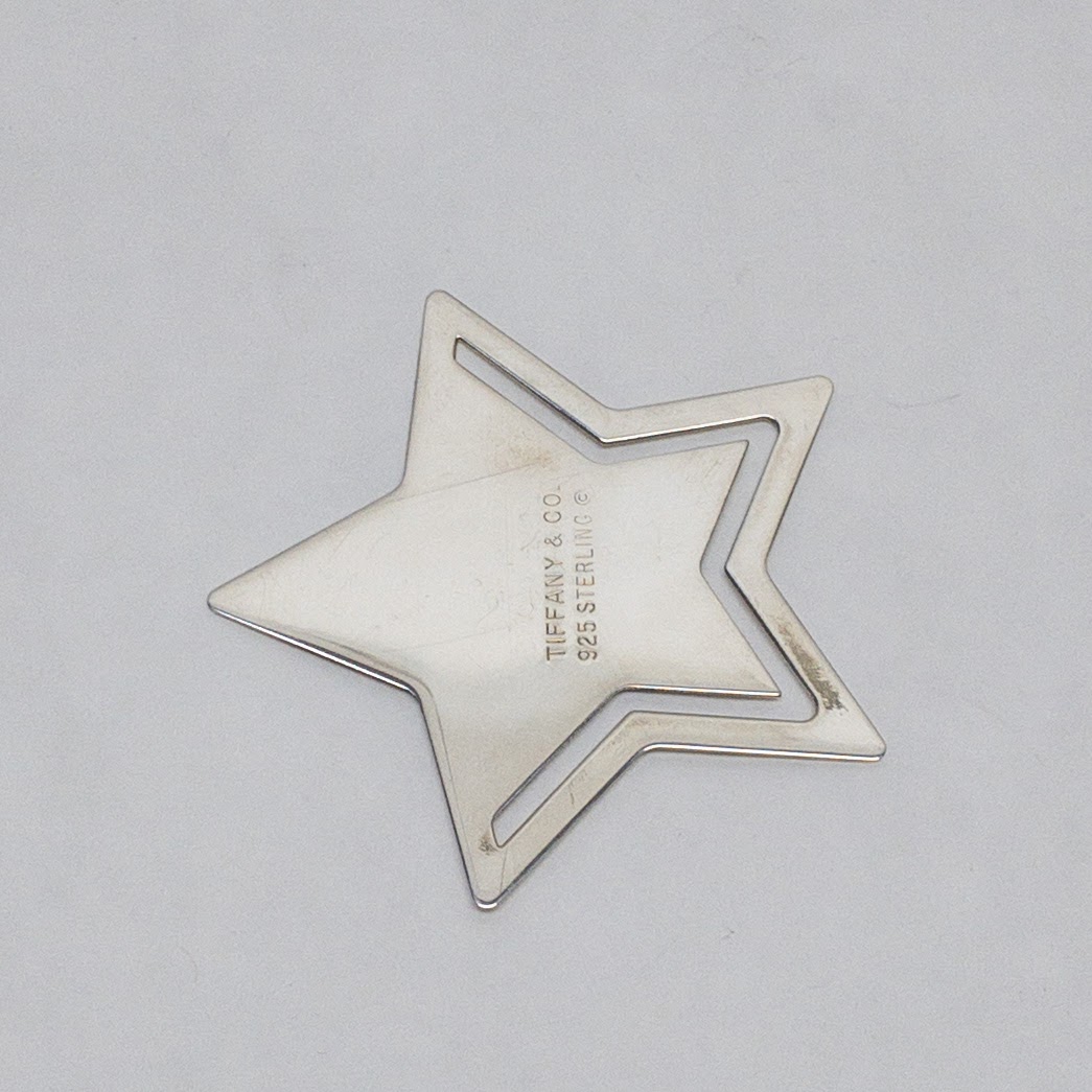 Tiffany & Co. Sterling Silver Star Book Mark