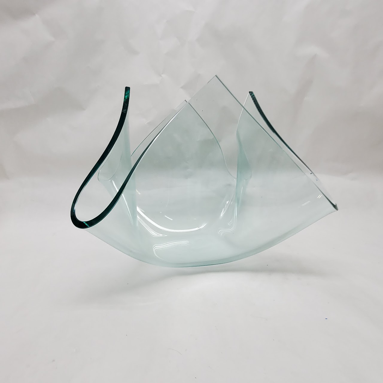 Tempered Folded Glass Bowl