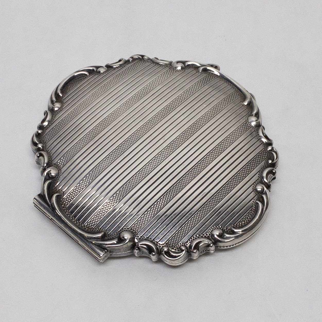 Sterling Silver Antique Compact