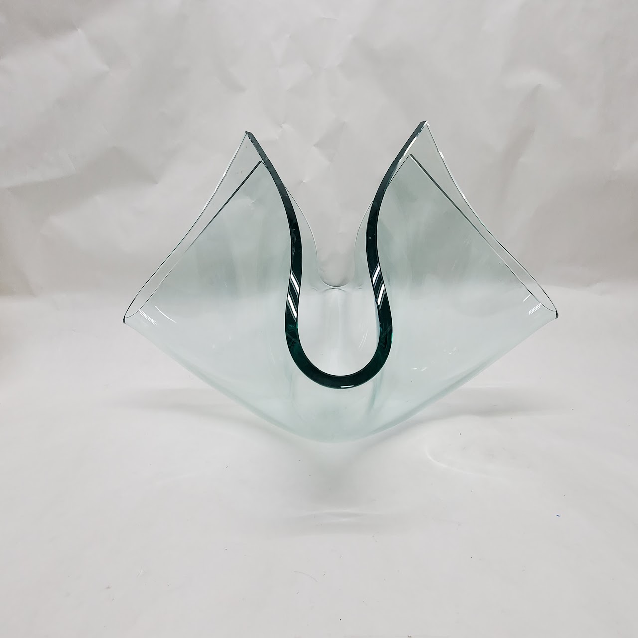 Tempered Folded Glass Bowl