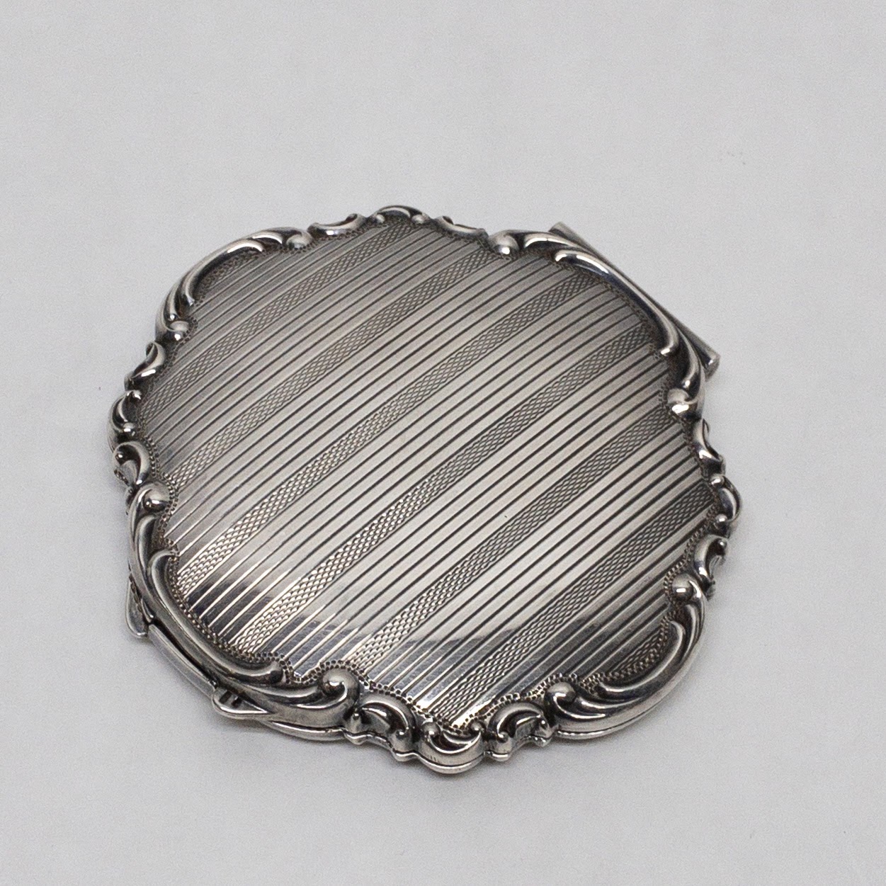 Sterling Silver Antique Compact