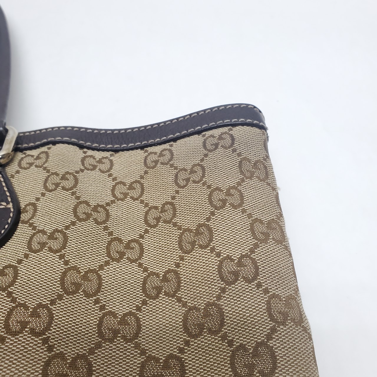 Gucci Monogram Canvas Tote