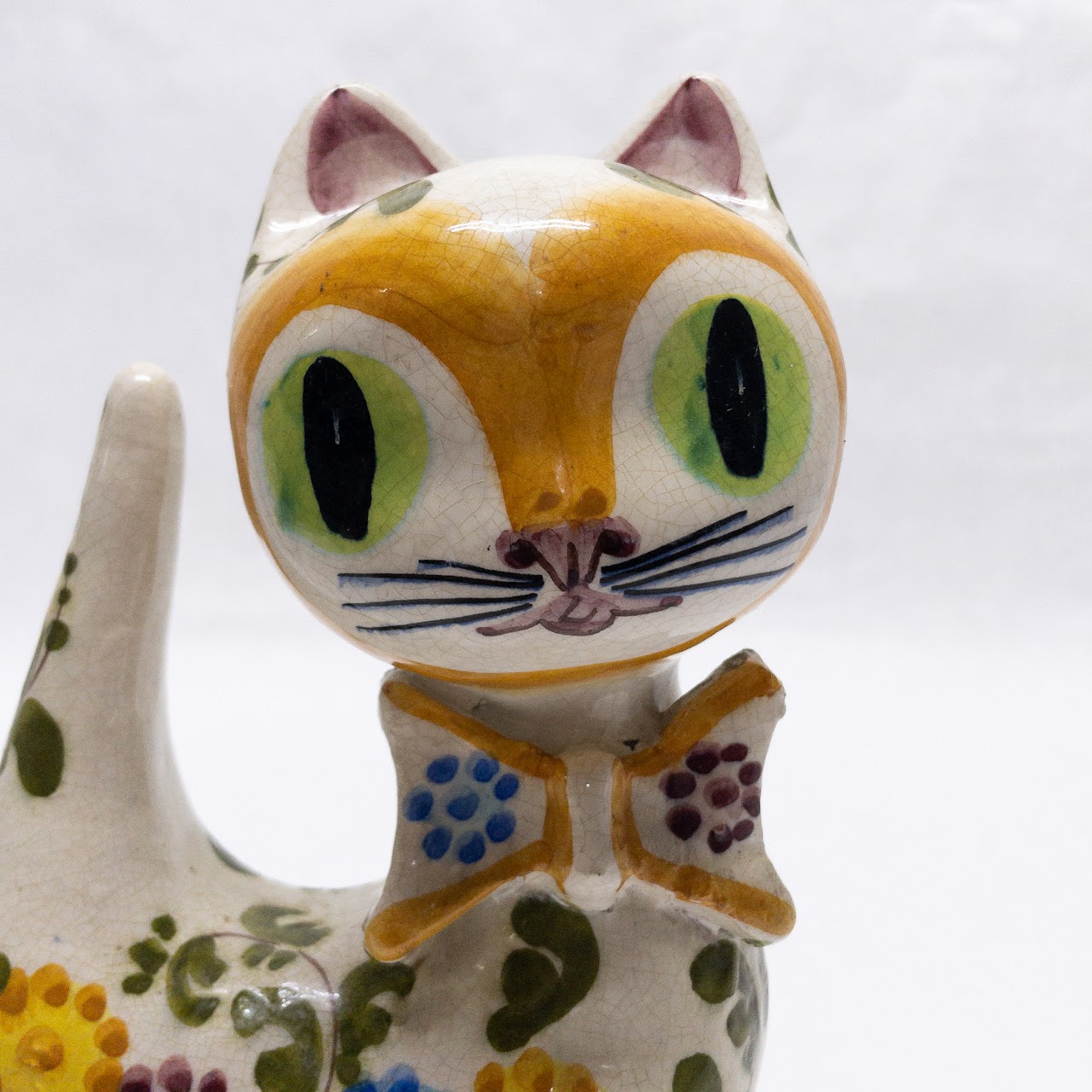 Central American Mid Century Clay Cat