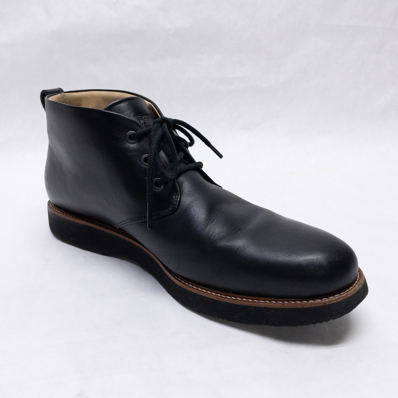 Samuel Hubbard Black Leather Ankle Boots