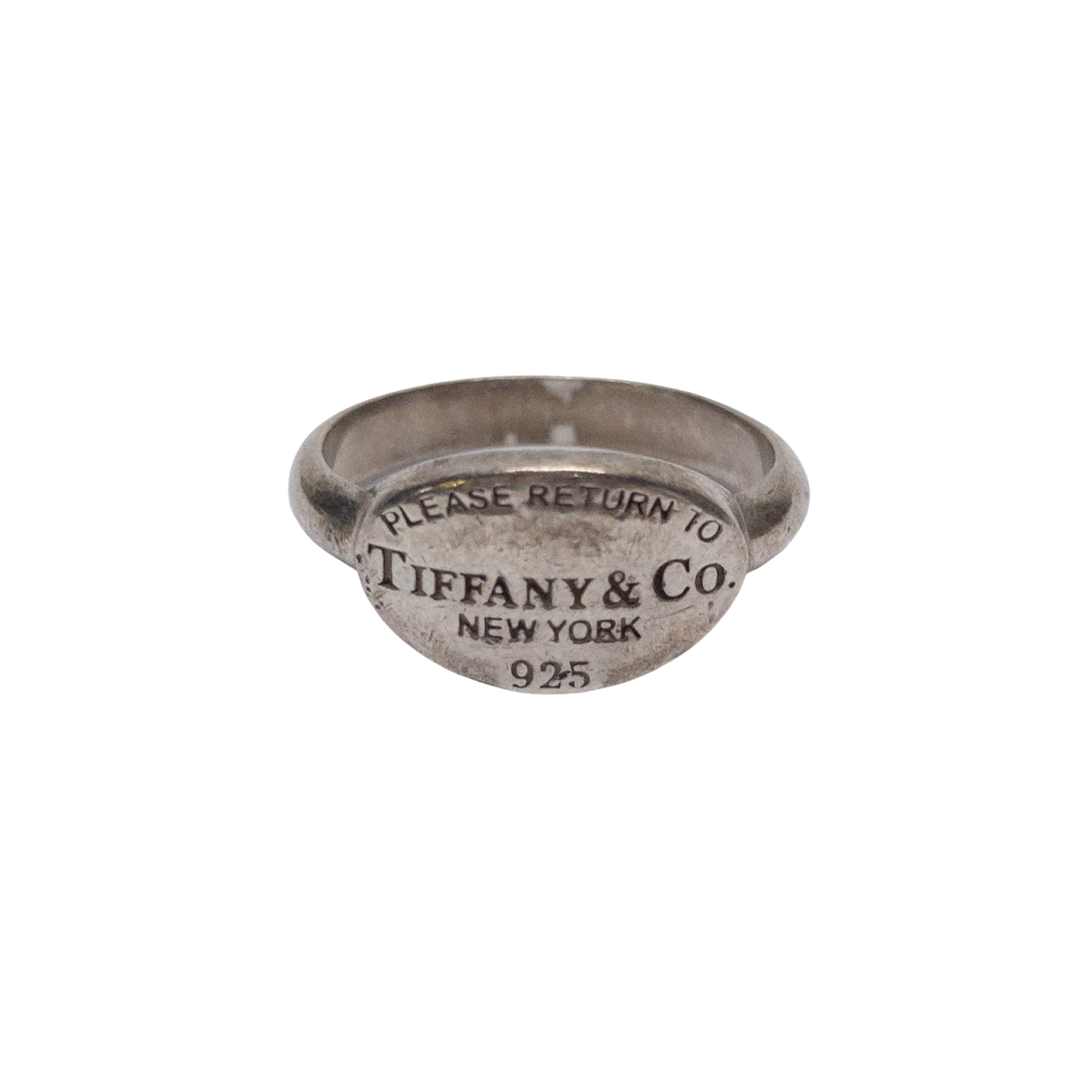 Tiffany & Co. Sterling Silver 'Return to Tiffany' Ring