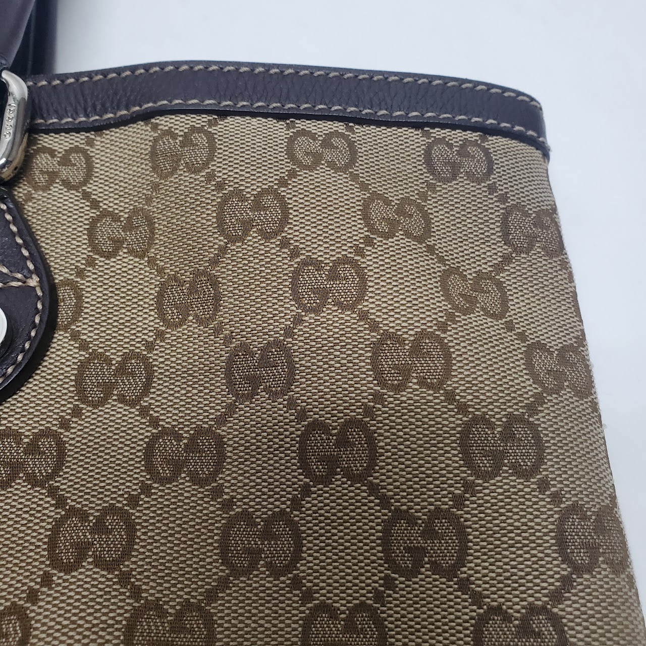 Gucci Monogram Canvas Tote