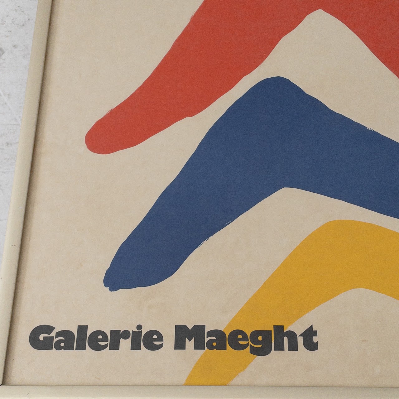 Alexander Calder 'Stabilies' Galerie Maeght Lithograph Poster