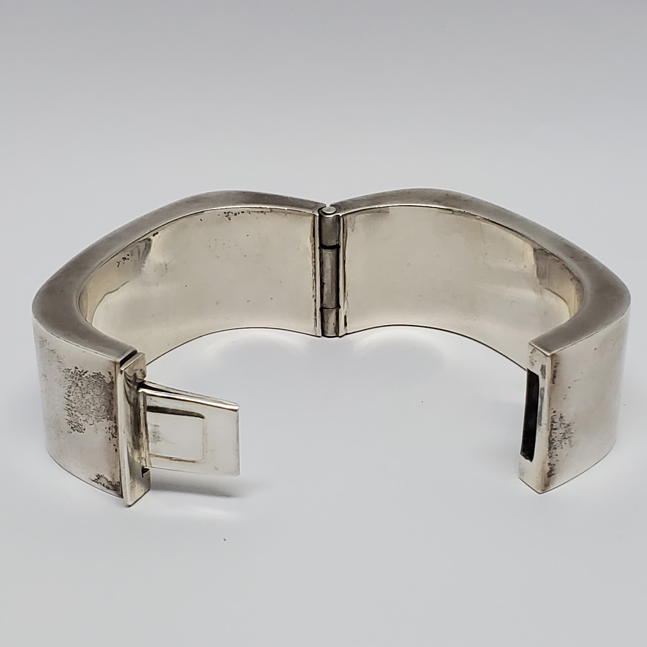 Sterling Silver Square Bangle Bracelet