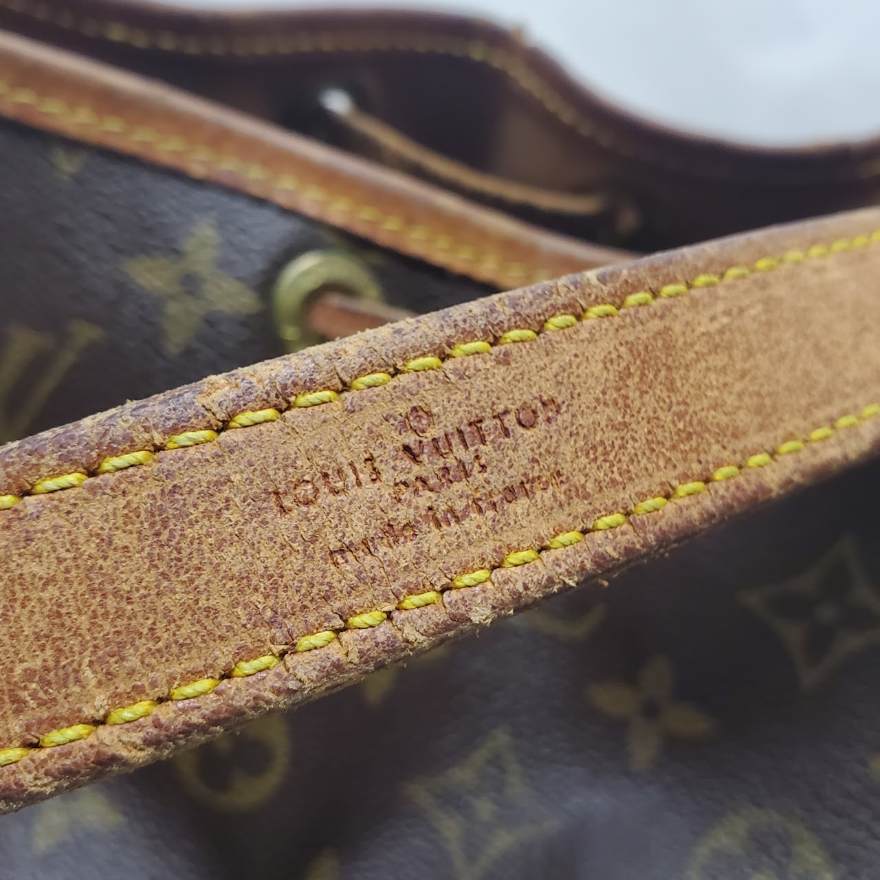 Louis Vuitton Vintage Monogram Bucket Bag