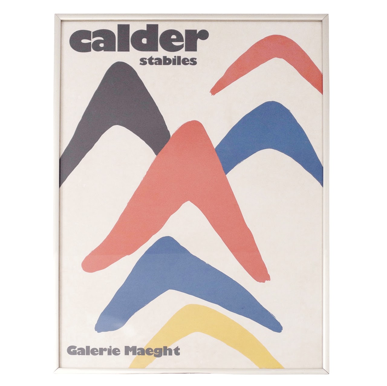 Alexander Calder 'Stabilies' Galerie Maeght Lithograph Poster